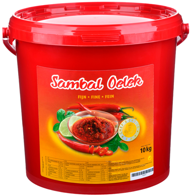 Sambal Oelek Fijn 10kg